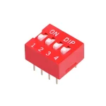 سويتش DIP بأربع وضعيات - DIP Switch 4 way