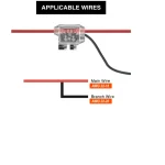 ⁦موصلات أسلاك ثلاثية - Mavelovs 3 Way Wire Connectors⁩ - الصورة ⁦2⁩