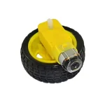 ⁦محرك DC مزود بعلبة تروس وعجلة - Super Debug BO Gear Motor⁩ - الصورة ⁦3⁩