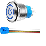 سويتش ووتر بروف قفل مضيء  - Gebildet 22mm