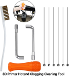 مجموعة تنظيف فوهة الطابعة ثلاثية الأبعاد - 3D Printer Nozzle Cleansing Set
