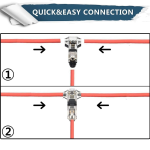 ⁦موصلات أسلاك - FOCCTS Wire Connectors 1 Pin⁩ - الصورة ⁦3⁩