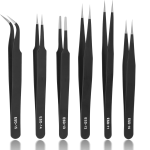 طقم ملاقط دقيقة 6 قطع - ESD Tweezers Set