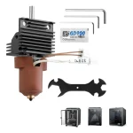 ⁦مجموعة رأس تسخين الطابعة Hotend Kit 0.4mm (60W) - 3D⁩ - الصورة ⁦3⁩