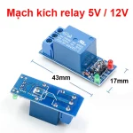 ⁦وحدة ريليه أحادية القناة منخفضة المستوى - 5V / 12V Relay Module⁩ - الصورة ⁦2⁩