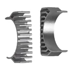 ⁦مشتت حراري ألمنيوم أسود لمحرك الخطوي - Black Aluminum Heatsink for K1MAX36⁩ - الصورة ⁦2⁩