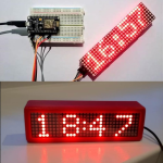 ⁦وحدة عرض LED MAX7219 32x8 - 4- ALAMSCN⁩ - الصورة ⁦2⁩