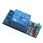 وحدة ريليه أحادية القناة منخفضة المستوى - 5V / 12V Relay Module