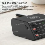 ⁦شاحن متعدد المخارج - 8-Port USB QC/PD⁩ - الصورة ⁦3⁩
