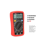 ⁦مقياس آفو رقمي - UNI-T UT33B LCD Digital Multimeter⁩ - الصورة ⁦3⁩
