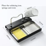 قاعدة كاوية لحام  - Soldering Iron Holder