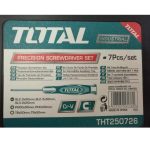 ⁦طقم مفكات دقيقة 7 قطع - TOTAL⁩ - الصورة ⁦4⁩