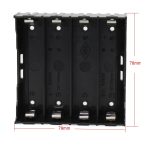 ⁦حاملة بطاريات 4 خانات - Battery Holder⁩ - الصورة ⁦4⁩