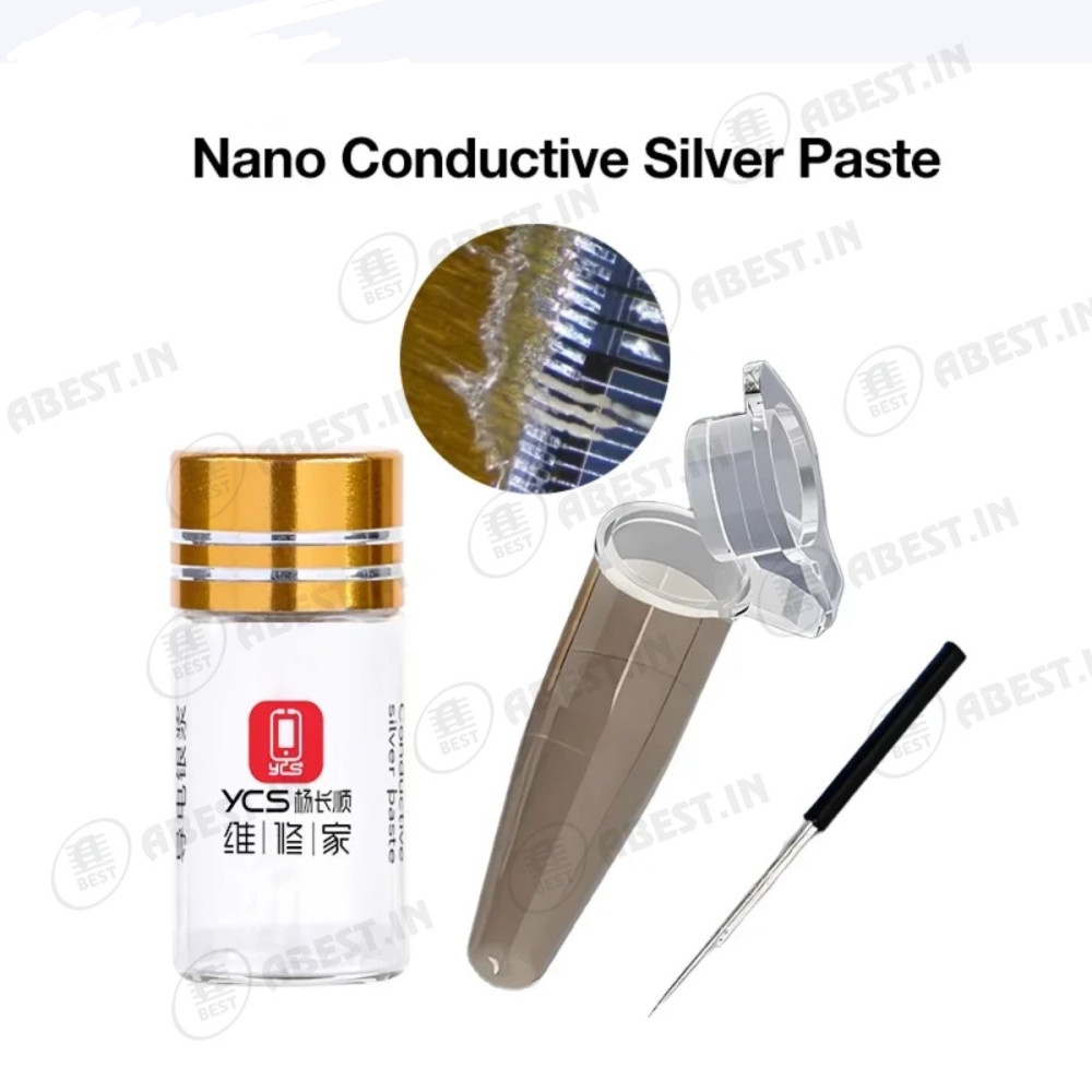 YCS-D11 Silver Paste (7)-1000x1000 معجون فضة موصل للكهرباء - Nano Conductive Silver Paste - الصورة 1