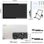⁦شاشة راسبيري باي - Raspberry Pi LCD HDMI 10.1 Inch⁩ - الصورة ⁦5⁩