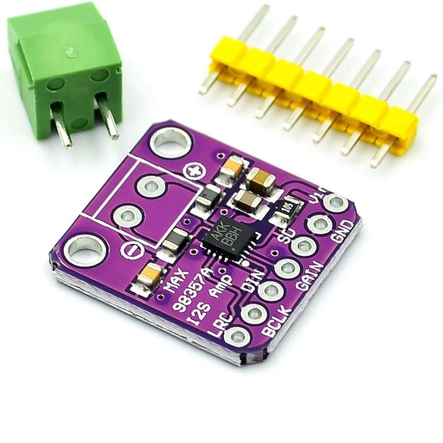 715m7GBVEcL._AC_SL1500_ وحدة تضخيم صوت رقمية - MAX98357A I2S Amplifier - الصورة 1
