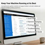 ⁦طابعة ثلاثية الأبعاد متعددة الألوان والمواد - Snapmaker U1⁩ - الصورة ⁦2⁩