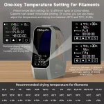 ⁦مجفف خيوط الطابعة ثلاثية الأبعاد - Creality Space Pi Filament Dryer⁩ - الصورة ⁦4⁩