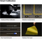 ⁦طابعة ثلاثية الأبعاد متعددة الألوان والمواد - Snapmaker U1⁩ - الصورة ⁦6⁩