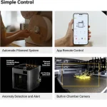 ⁦طابعة ثلاثية الأبعاد متعددة الألوان والمواد - Snapmaker U1⁩ - الصورة ⁦4⁩